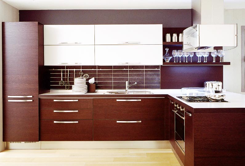 Kitchen Modern Wood Kitchen Cabinets Imposing On Regarding Inspiring Decorating Clear Wooden 13 Modern Wood Kitchen Cabinets