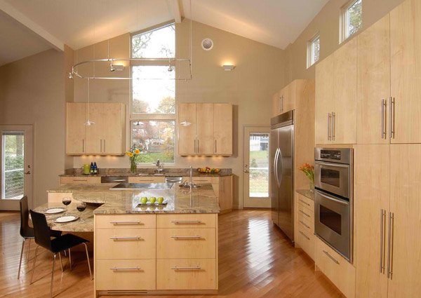 Kitchen Modern Wood Kitchen Cabinets Innovative On Intended 15 Contemporary Wooden Home Design Lover 1 Modern Wood Kitchen Cabinets