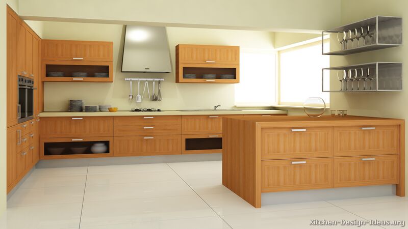 Kitchen Modern Wood Kitchen Cabinets Simple On Intended For Ideas With And Light 4 Modern Wood Kitchen Cabinets