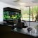 Office Fish Tanks Perfect On Other Regarding Tank For View In Gallery Black Aquarium The 2