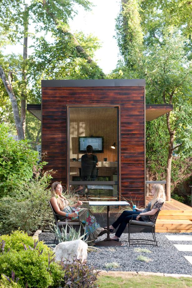  Outdoor Garden Office Imposing On With Regard To Give Your Backyard An Upgrade These Sheds HGTV S 24 Outdoor Garden Office