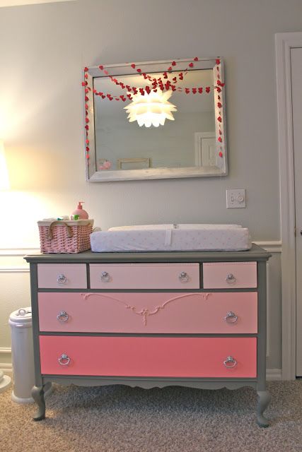 Furniture Painted Baby Furniture Modern On Inside Changing Table Cute To Change An Old Dresser And Make It New Also 23 Painted Baby Furniture