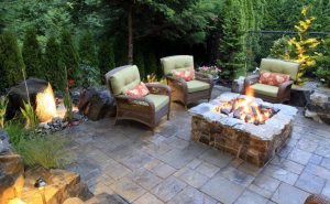 Patio Designs With Fire Pit