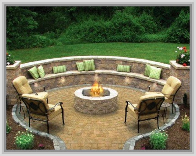 Home Patio Designs With Fire Pit Lovely On Home Within Enchanting Outdoor About Diy 29 Patio Designs With Fire Pit