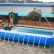 Rectangle Above Ground Pool Excellent On Other Inside Deck Ideas For Intex Pools Decking Swimming 3
