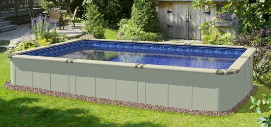 Other Rectangle Above Ground Pool Fine On Other For EZ Panel Grand 52 Inch Rectangular Aluminum Streamlined Sleek 2 Rectangle Above Ground Pool