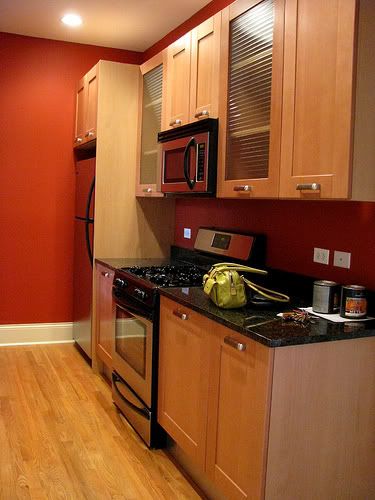Kitchen Red Kitchen Wall Colors Astonishing On With Color Very Bright But Could Be Fun Interior 19 Red Kitchen Wall Colors