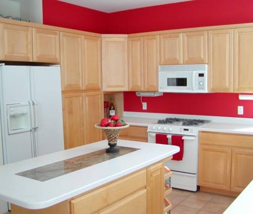 Kitchen Red Kitchen Wall Colors Innovative On With Best Guides To Pick Paint For Kitchens Maple Cabinets 15 Red Kitchen Wall Colors