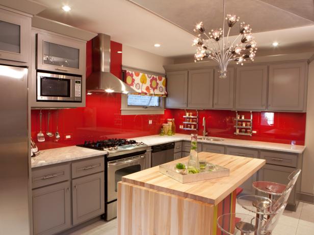 Kitchen Red Kitchen Wall Colors Modern On Inside Paint Pictures Ideas Tips From HGTV 1 Red Kitchen Wall Colors