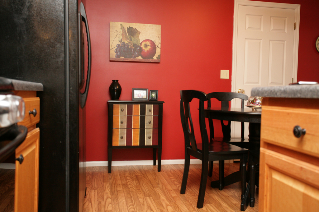Kitchen Red Kitchen Wall Colors Perfect On Intended Accent Table For My How To Nest Less 10 Red Kitchen Wall Colors