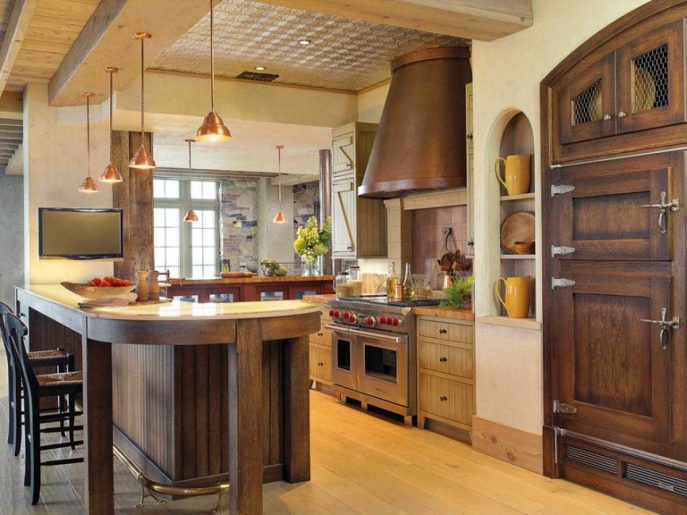  Rustic Country Kitchens Excellent On Kitchen With Decorating Ideas 29 Rustic Country Kitchens
