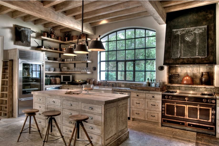 Kitchen Rustic Country Kitchens Fine On Kitchen Decor Floating White Cabinet Mirror Door 22 Rustic Country Kitchens