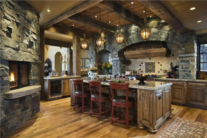 Kitchen Rustic Country Kitchens Magnificent On Kitchen Within Ideas 11 Rustic Country Kitchens