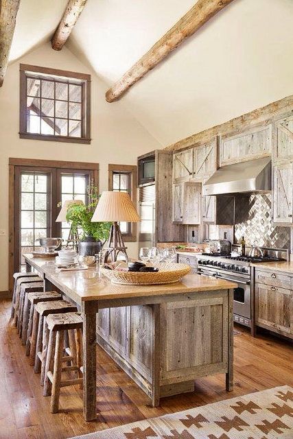  Rustic Country Kitchens Wonderful On Kitchen Pertaining To 299 Best Images Pinterest Log Home 1 Rustic Country Kitchens