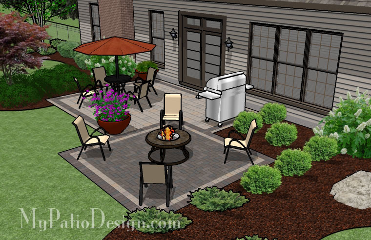 Floor Simple Patio Designs With Pavers Modern On Floor Inside Design 2 Paver Style Tinkerturf Meedee 11 Simple Patio Designs With Pavers