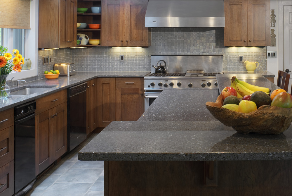  Stone Kitchen Countertops Imposing On Decor With IceStone Heirloom Grey Full 26 Stone Kitchen Countertops