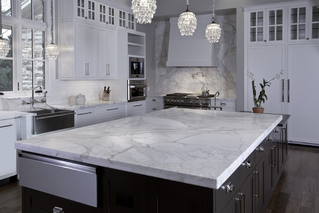 Kitchen Stone Kitchen Countertops Innovative On Within Artisan Collection Granite Huge Island In Calacatta Gold 21 Stone Kitchen Countertops