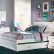 Teenage White Bedroom Furniture Stylish On Within Quake 5 Pc Full Panel Bedrooms Room And Teen