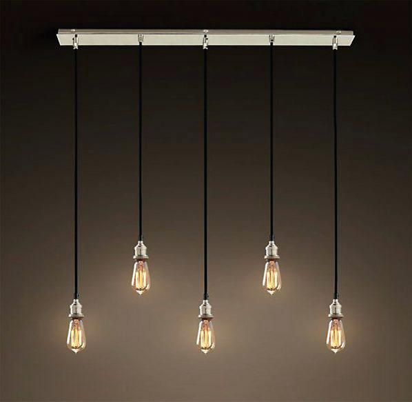 Interior Track Lighting Chandelier Stunning On Interior For Exposed Bulb Pendant With 7 Track Lighting Chandelier