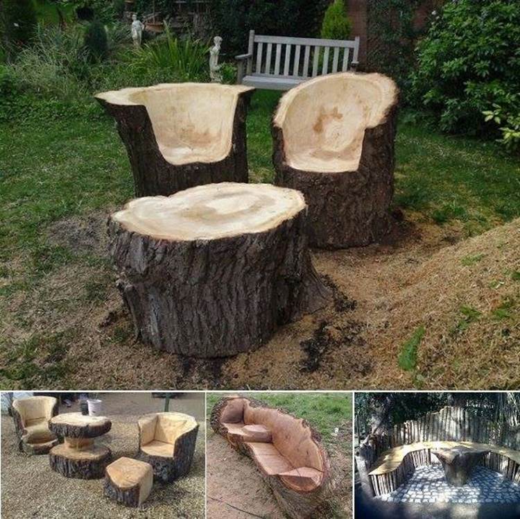 Furniture Tree Seats Garden Furniture Magnificent On Throughout Ideas Stunning Trunk 2 Tree Seats Garden Furniture