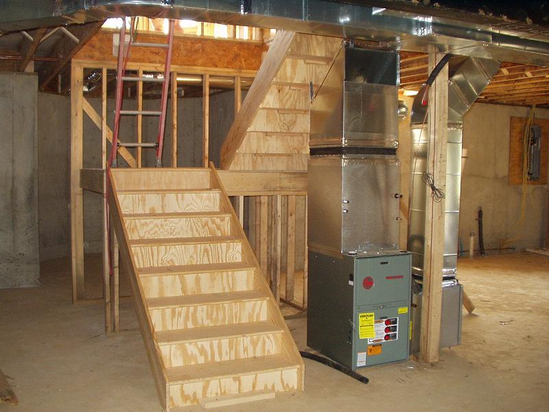 Home Unfinished Basement Stairs Lovely On Home Intended How To Build Silo Christmas Tree Farm 7 Unfinished Basement Stairs