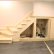 Home Unfinished Basement Stairs Remarkable On Home Within Painting Wood Steps Danks And Honey 9 Unfinished Basement Stairs