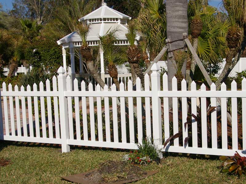 Home Vinyl Gothic Picket Fence Magnificent On Home And Elite Fencing Cape Cod 16 Vinyl Gothic Picket Fence