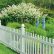 Vinyl Gothic Picket Fence Magnificent On Home Intended For Panels Porch BRUNOTADDEI Design Types Of 3
