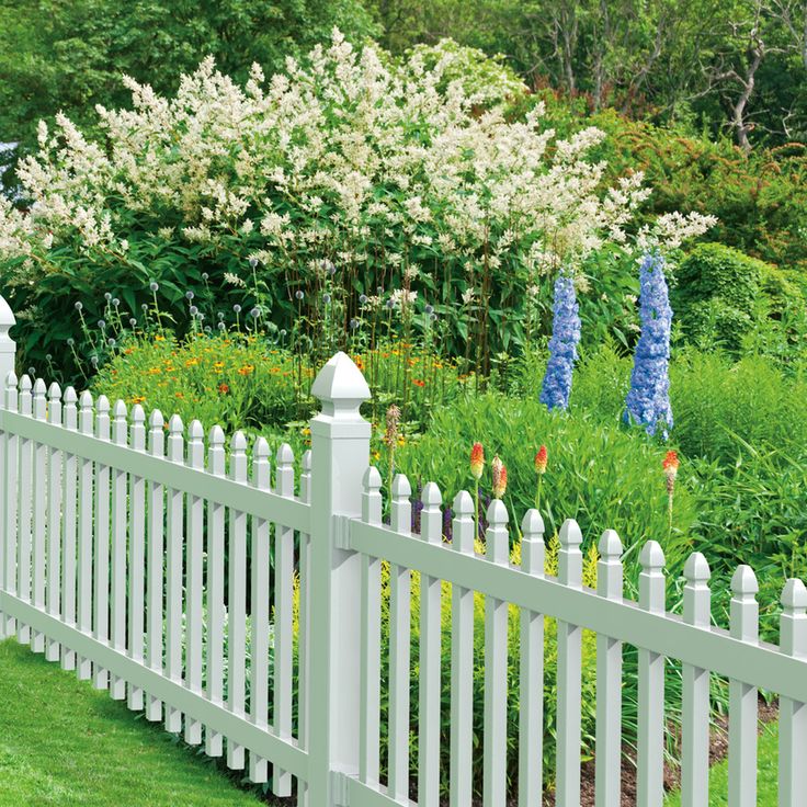 Home Vinyl Gothic Picket Fence Magnificent On Home Intended For Panels Porch BRUNOTADDEI Design Types Of 3 Vinyl Gothic Picket Fence