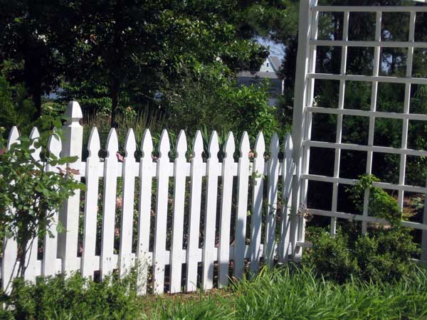 Home Vinyl Gothic Picket Fence Modest On Home And Anderson Company Products 1 Vinyl Gothic Picket Fence