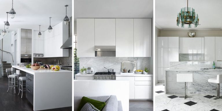  White Kitchens Contemporary On Kitchen In 40 Best Design Ideas Pictures Of 4 White Kitchens