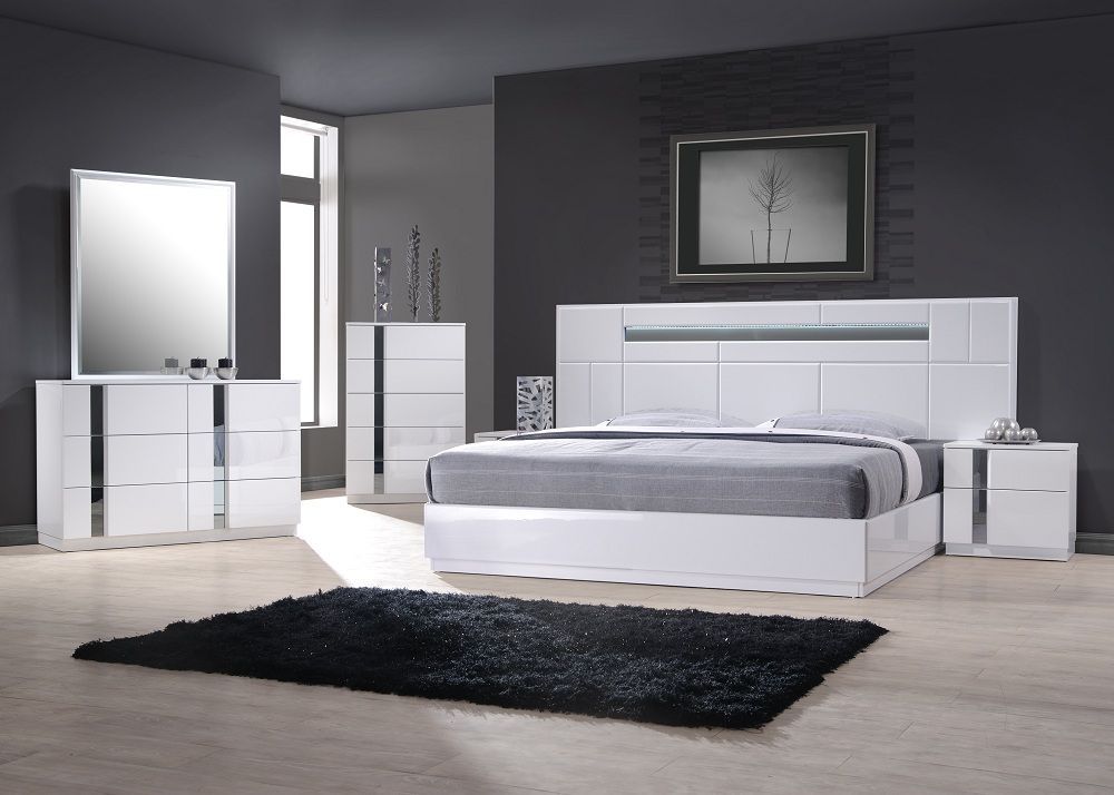  White Modern Bedroom Sets Delightful On Throughout Contemporary European Stylish Black 9 White Modern Bedroom Sets