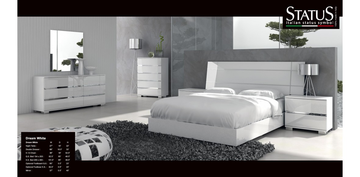 Bedroom White Modern Bedroom Sets Interesting On Pertaining To Set 5pc At Home USA Italy 0 White Modern Bedroom Sets