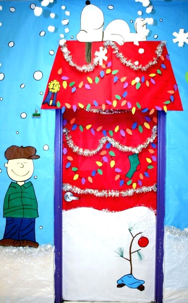 Furniture Winter Door Decorating Ideas Amazing On Furniture In Classroom Decorations Snoopy Decoration 8 Winter Door Decorating Ideas
