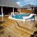 Floor Wood Patio With Pool Astonishing On Floor Pertaining To Above Ground Pools Enhance Your Outdoor Living In Texas Heat 19 Wood Patio With Pool