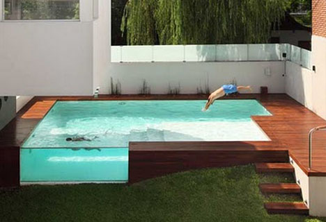 Floor Wood Patio With Pool Innovative On Floor Within Decked Out Above Ground Swimming 5 Wood Patio With Pool