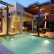 Floor Wood Patio With Pool Modern On Floor And Contemporary Best Backyard Swimming Designs 28 Wood Patio With Pool