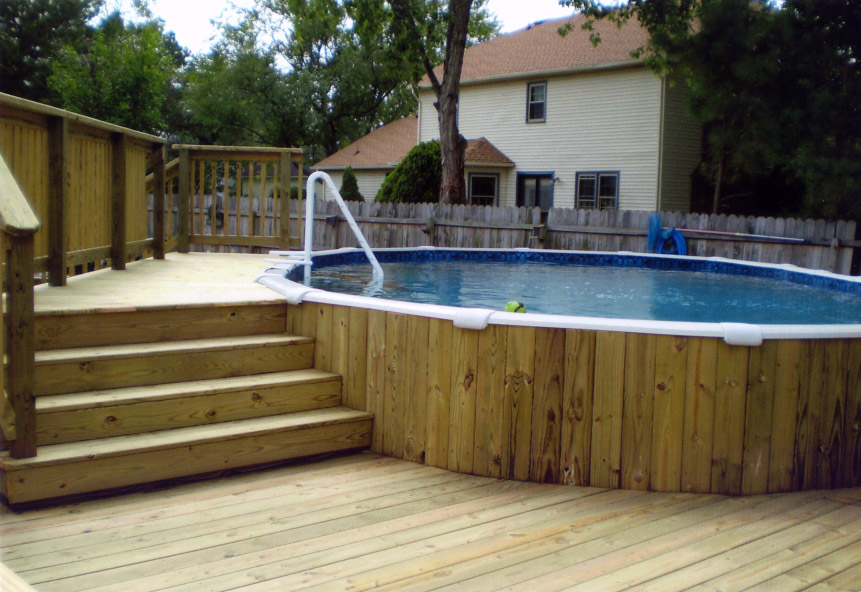 Floor Wood Patio With Pool Perfect On Floor Regard To Natural Home Pools Outdoor Deck Designs Green Design 27 Wood Patio With Pool