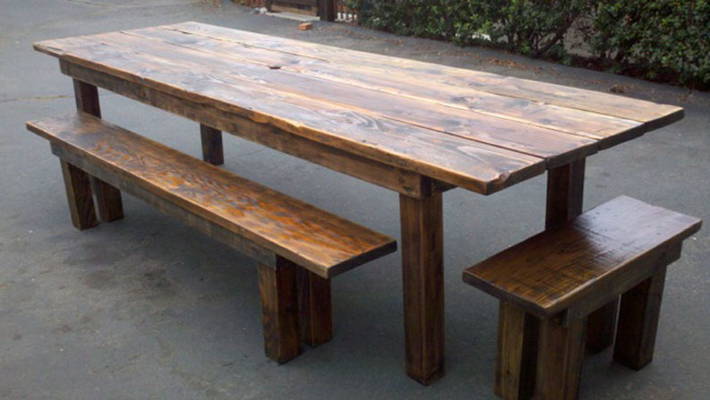 Furniture Wooden Outdoor Tables Brilliant On Furniture Regarding Reclaimed Wood Dining Table Designs Rustic 5 Wooden Outdoor Tables