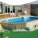 Other Above Ground Lap Pool With Deck Modest On Other Regard To 18 Above Ground Lap Pool With Deck