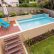 Above Ground Lap Pool With Deck Nice On Other And Backyard Small Swimming Pools 3