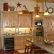 Kitchen Above Kitchen Cabinets Ideas Charming On Within Decorating Jen Joes Design 17 Above Kitchen Cabinets Ideas