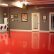Floor Basement Floor Paint Ideas Creative On With Regard To Red Epoxy Flooring Design 13 Basement Floor Paint Ideas
