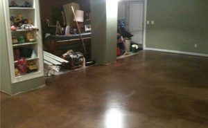 Basement Flooring Stained Concrete