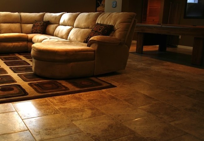 Floor Basement Tile Flooring Creative On Floor Pertaining To 101 Bob Vila 0 Basement Tile Flooring