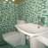 Bathroom Glass Floor Tiles Modern On With Tile Designs Mosaic Photos 5
