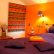 Bedroom Colors Orange Amazing On For Cozy And Inspiring Decorating Ideas In 5