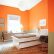 Bedroom Bedroom Colors Orange Amazing On Intended Ideas 14 Bedroom Colors Orange