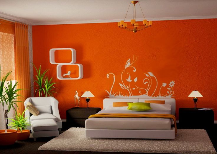  Bedroom Colors Orange Contemporary On 102 Best NARANJA Images Pinterest Living Room 4 Bedroom Colors Orange