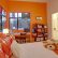 Bedroom Colors Orange Marvelous On For 15 Designs Home Design Lover 1